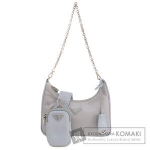 Prada Logo Nylon Handbag